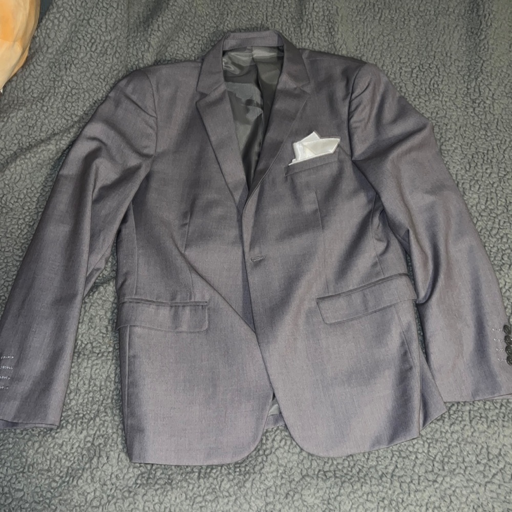 Grey suit with blazer and pants